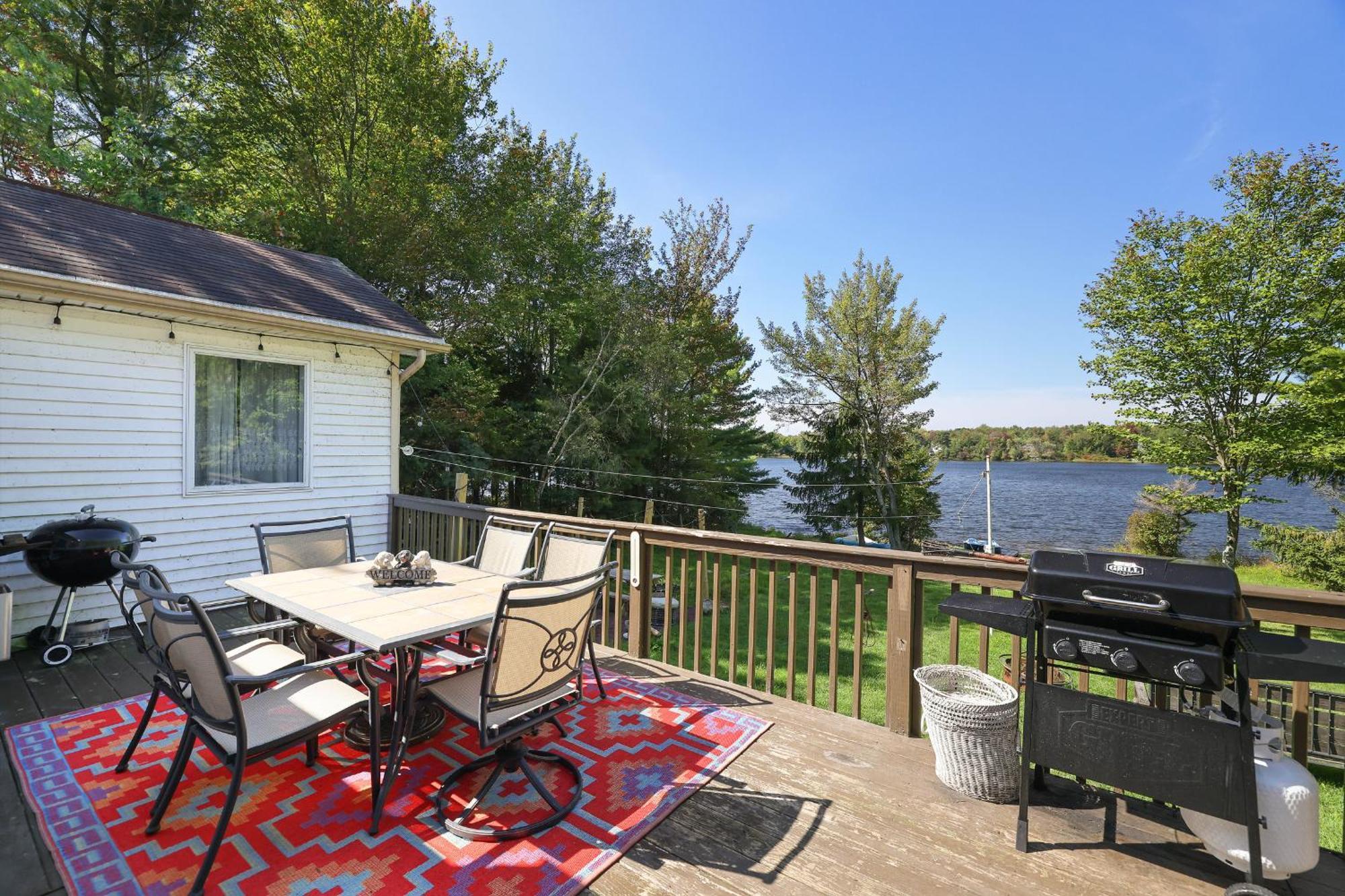 Zen Den - Pocono Lakefront With Hot Tub ! Pocono Summit Eksteriør bilde